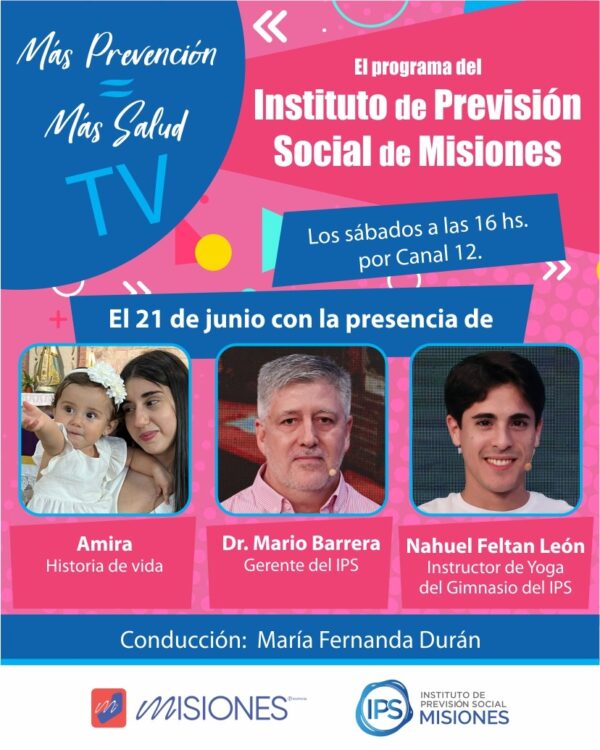 📺 Este sábado a las 16 hs. por Canal 12, ¡un nuevo episodio de Más Prevención es Igual a Más Salud!💙 7 📺 Este sábado a las 16 hs. por Canal 12, ¡un nuevo episodio de Más Prevención es Igual a Más Salud!💙 imagen-6