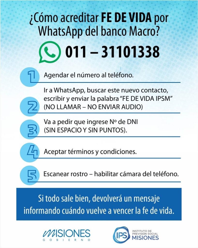 📢¿Cómo acreditar la FE DE VIDA? imagen-12