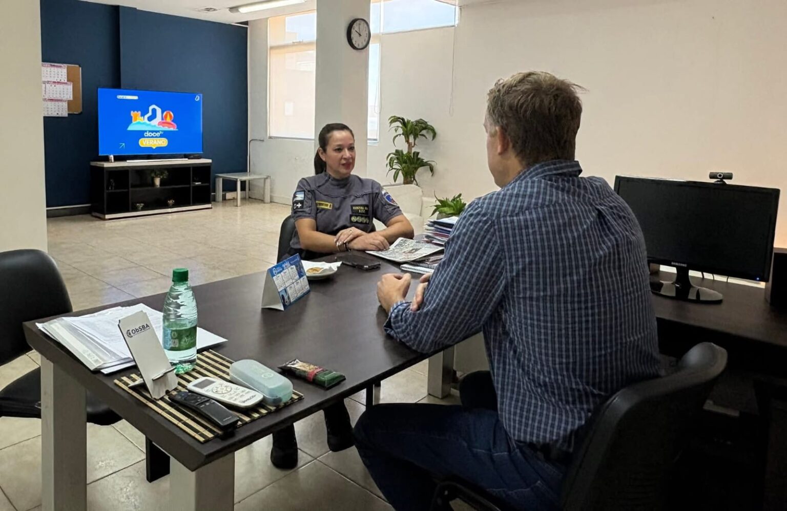 Reunión de trabajo entre el Presidente del IPS y la Directora del Servicio Penitenciario Provincial imagen-12