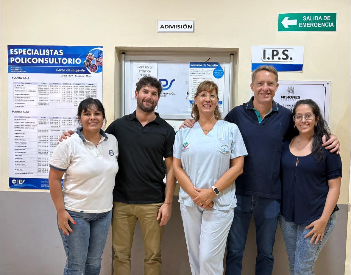 El Presidente del IPS junto al Subgerente de Delegaciones visitaron la delegación de Itaembé Guazú imagen-13