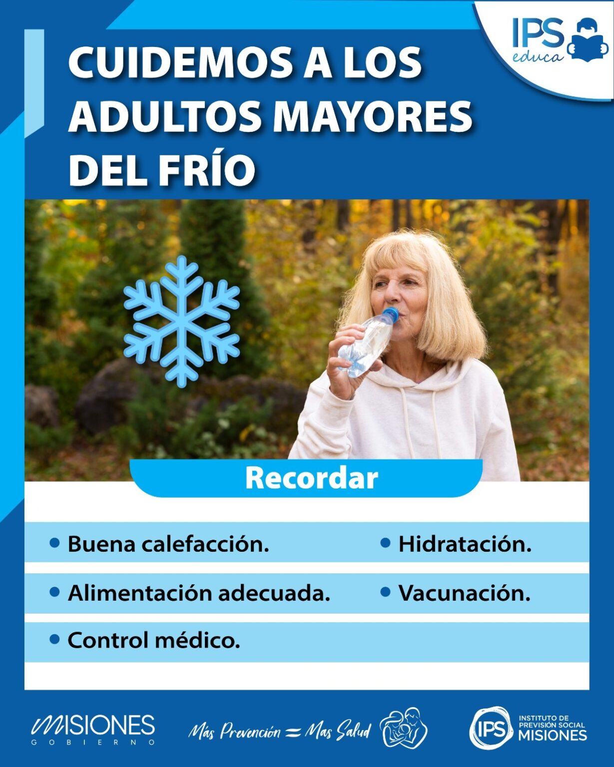 IPS EDUCA ❄️ Protejamos a nuestros adultos mayores de las bajas temperaturas 9 IPS EDUCA ❄️ Protejamos a nuestros adultos mayores de las bajas temperaturas imagen-8
