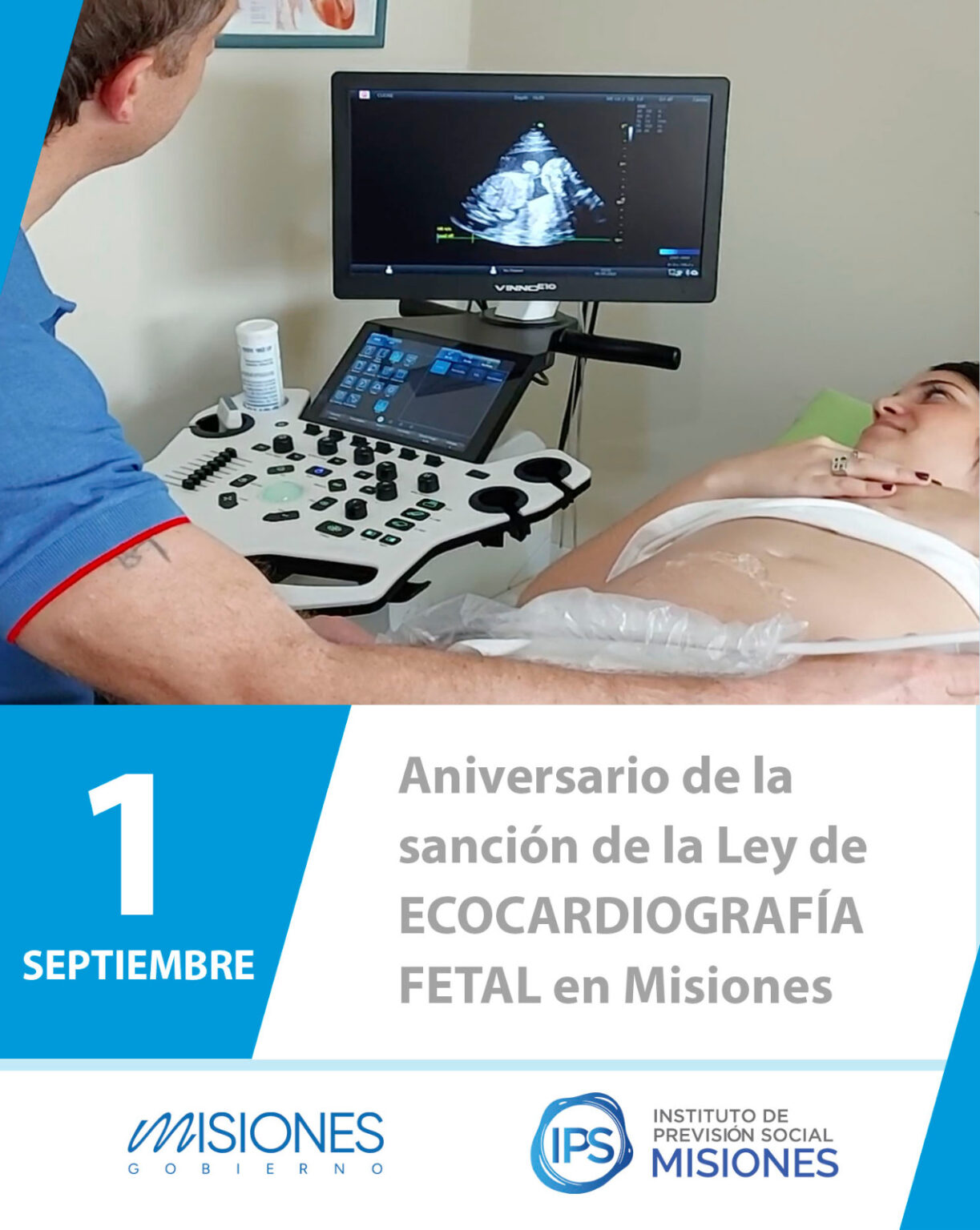💙 ❤️ 1 de septiembre | Aniversario de la sanción de la Ley de Ecocardiografía Fetal en Misiones imagen-8